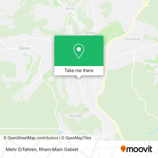 Карта Mehr Erfahren