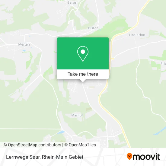 Карта Lernwege Saar