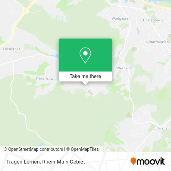 Карта Tragen Lernen