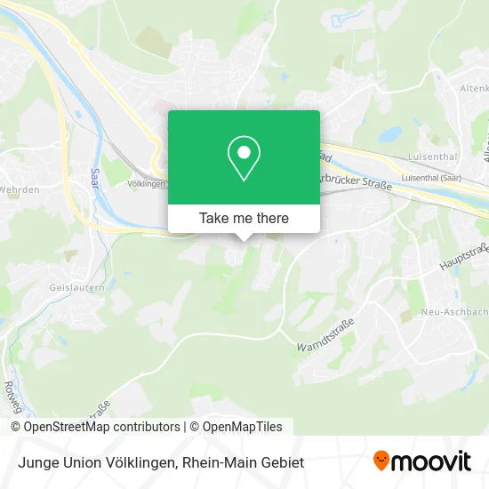 Карта Junge Union Völklingen