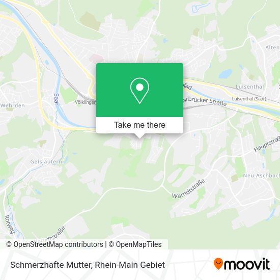 Карта Schmerzhafte Mutter