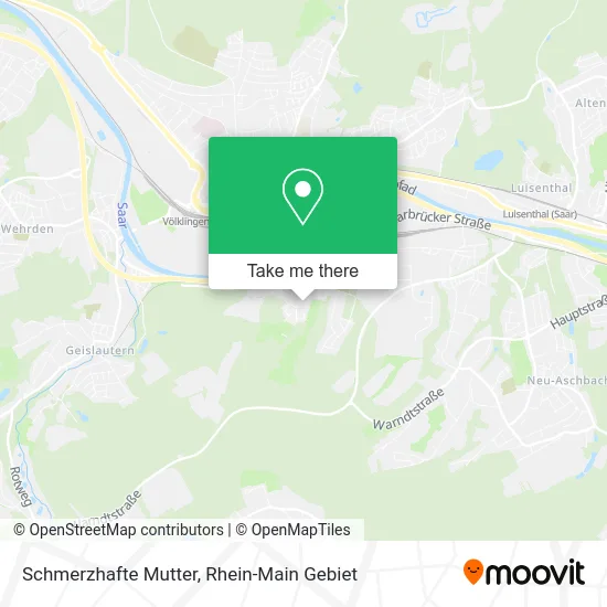Карта Schmerzhafte Mutter