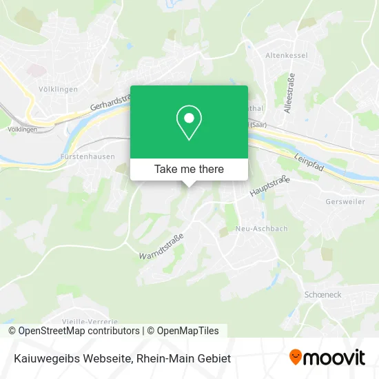 Карта Kaiuwegeibs Webseite