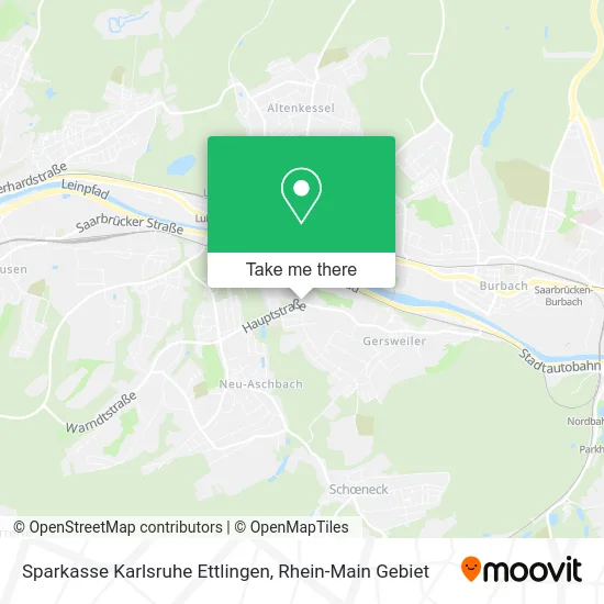 Карта Sparkasse Karlsruhe Ettlingen