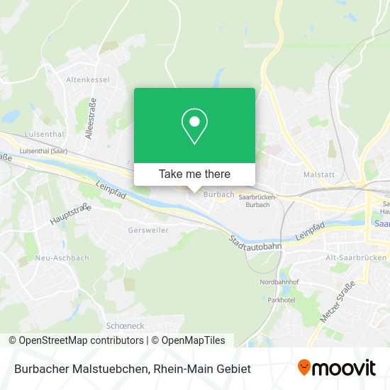 Карта Burbacher Malstuebchen