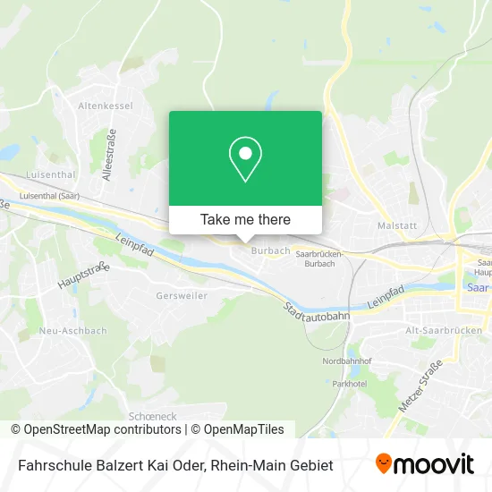 Карта Fahrschule Balzert Kai Oder