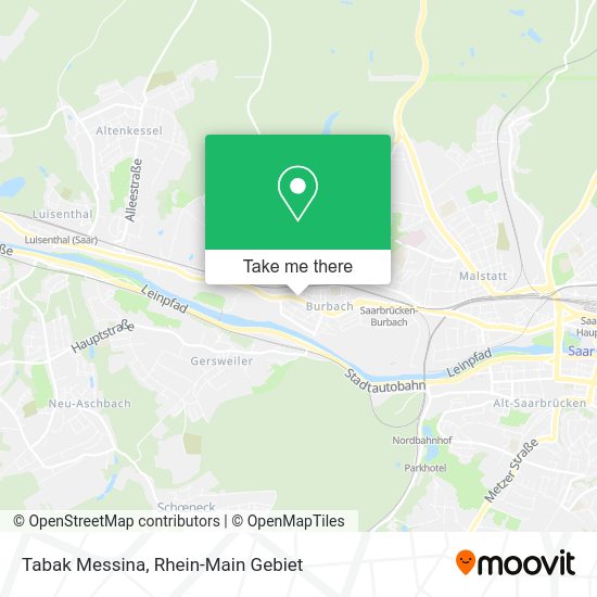 Карта Tabak Messina