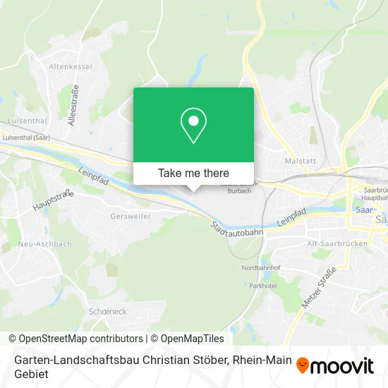 Карта Garten-Landschaftsbau Christian Stöber