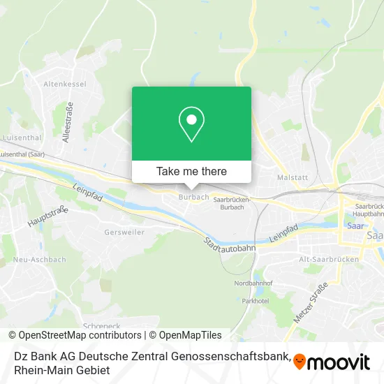 Карта Dz Bank AG Deutsche Zentral Genossenschaftsbank