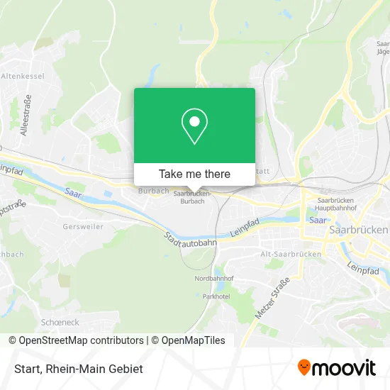 Start map
