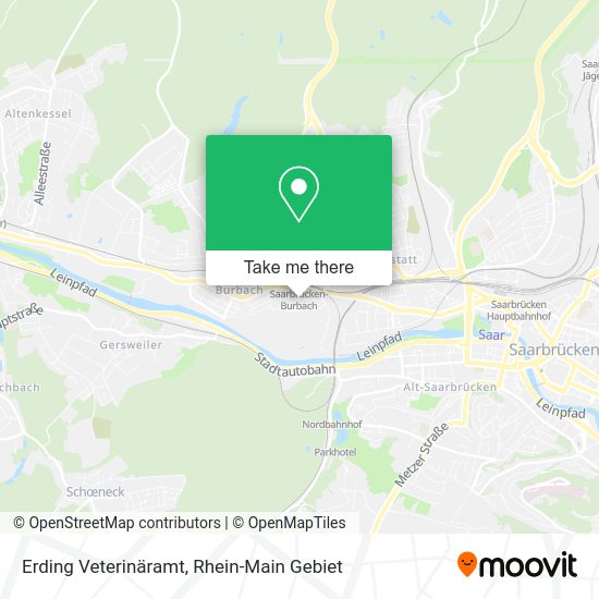 Карта Erding Veterinäramt