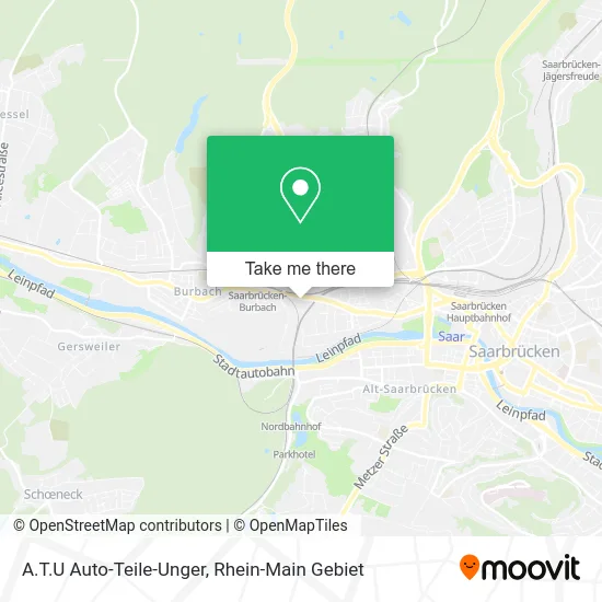 Карта A.T.U Auto-Teile-Unger
