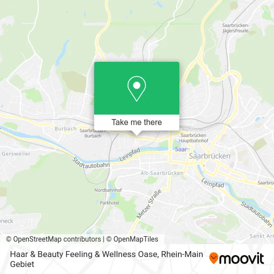 Карта Haar & Beauty Feeling & Wellness Oase