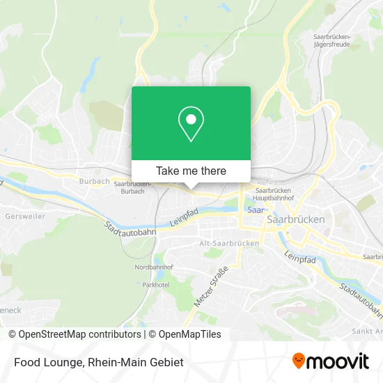 Карта Food Lounge