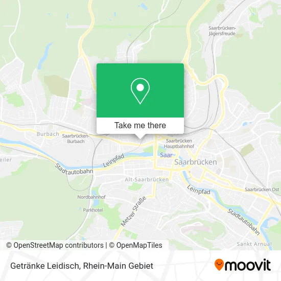 Карта Getränke Leidisch