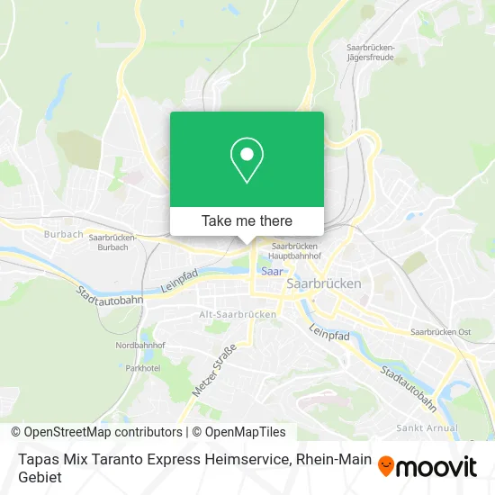 Карта Tapas Mix Taranto Express Heimservice