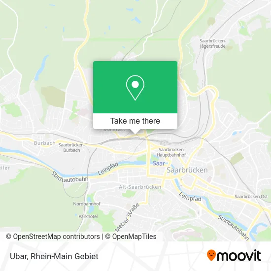Карта Ubar