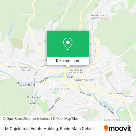 Карта M Objekt real Estate Holding