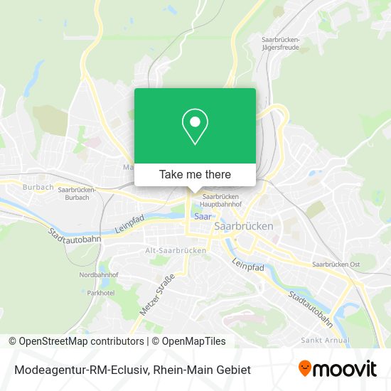 Карта Modeagentur-RM-Eclusiv