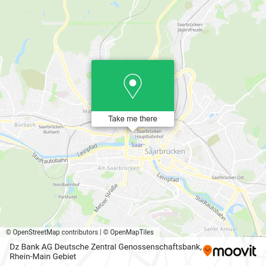 Карта Dz Bank AG Deutsche Zentral Genossenschaftsbank