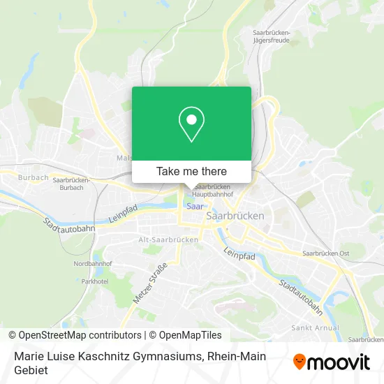 Карта Marie Luise Kaschnitz Gymnasiums