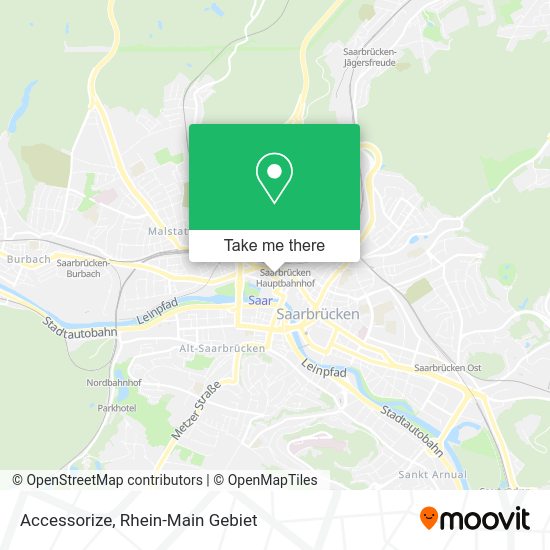 Карта Accessorize