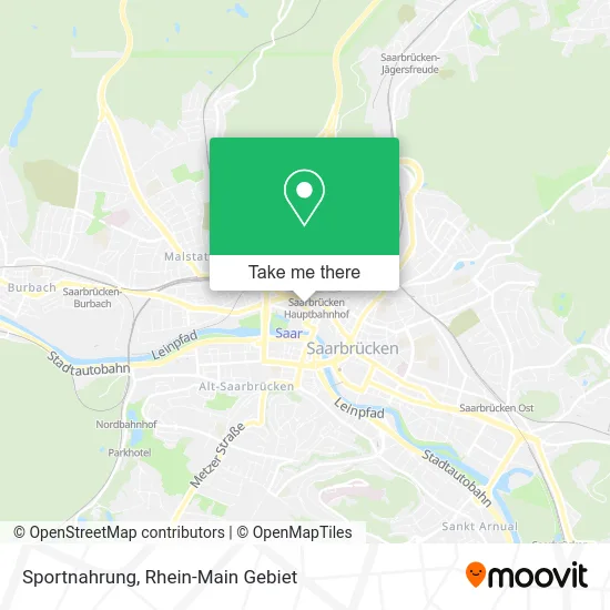 Карта Sportnahrung