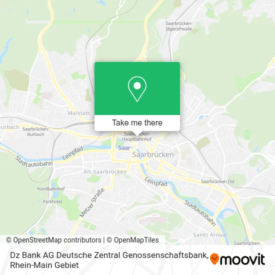 Карта Dz Bank AG Deutsche Zentral Genossenschaftsbank