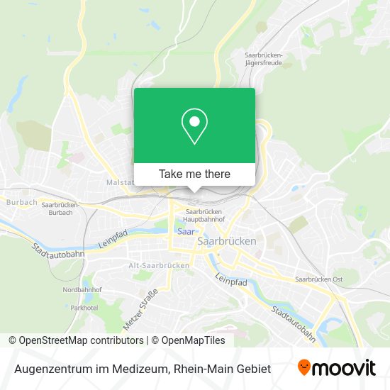 Карта Augenzentrum im Medizeum