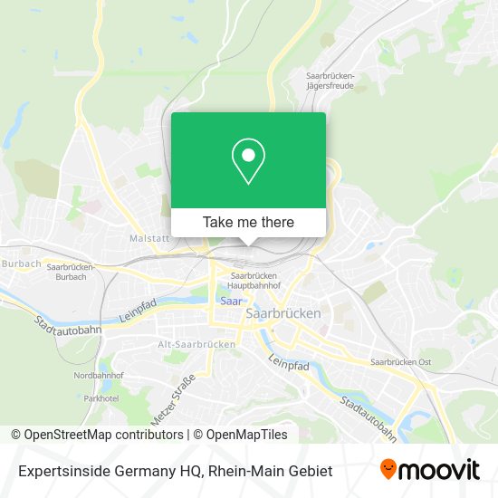 Карта Expertsinside Germany HQ