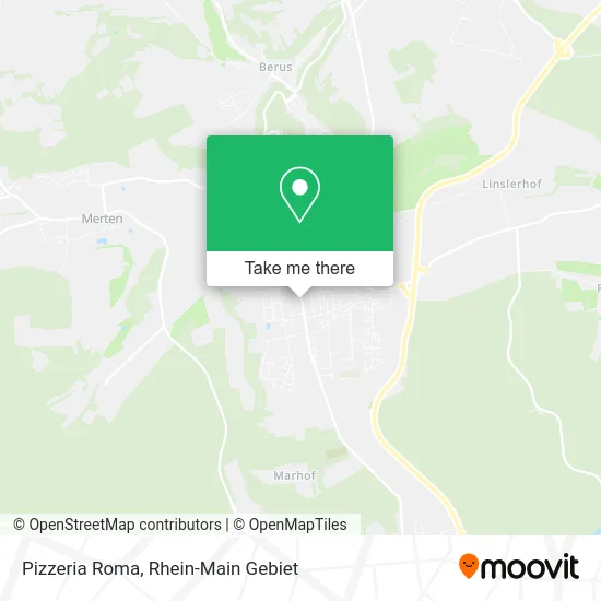 Карта Pizzeria Roma