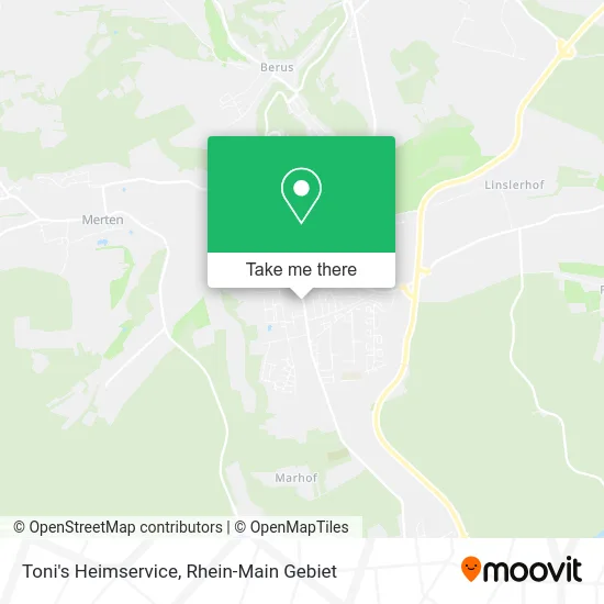 Карта Toni's Heimservice