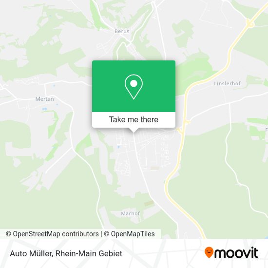 Карта Auto Müller