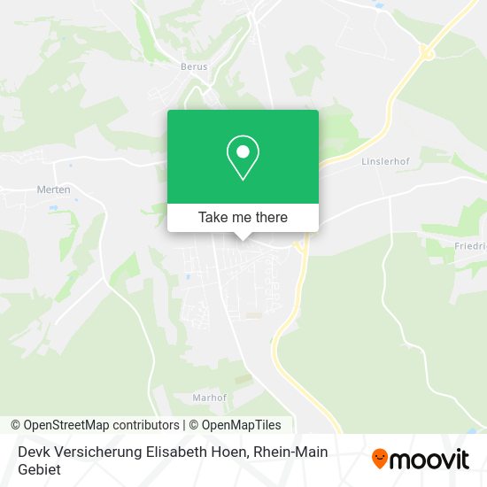 Карта Devk Versicherung Elisabeth Hoen