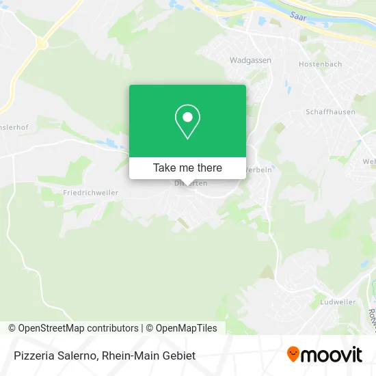 Карта Pizzeria Salerno