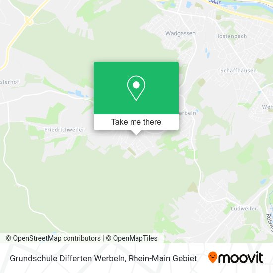 Карта Grundschule Differten Werbeln
