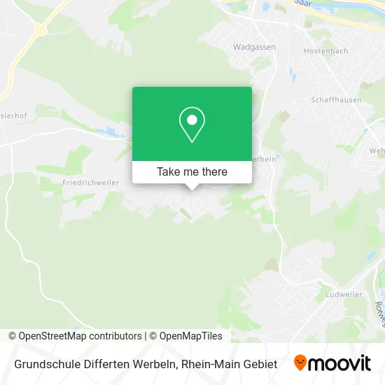 Карта Grundschule Differten Werbeln