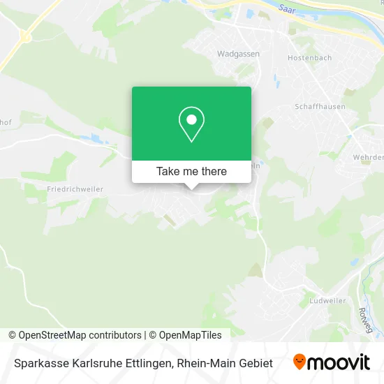Карта Sparkasse Karlsruhe Ettlingen