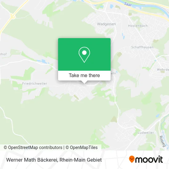 Карта Werner Math Bäckerei