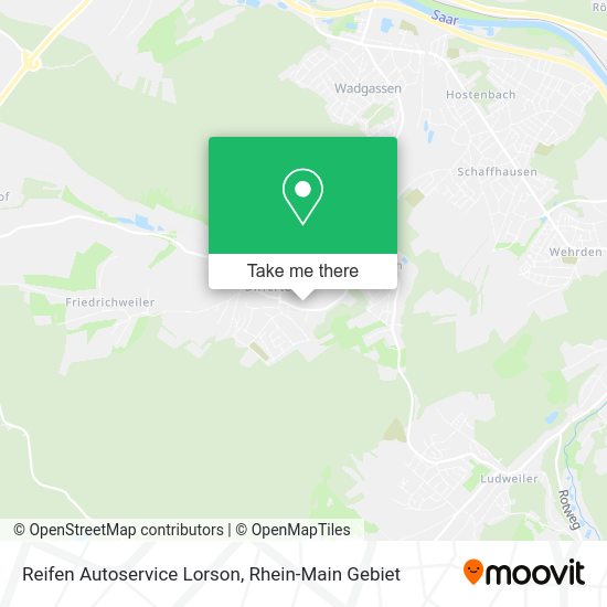 Карта Reifen Autoservice Lorson