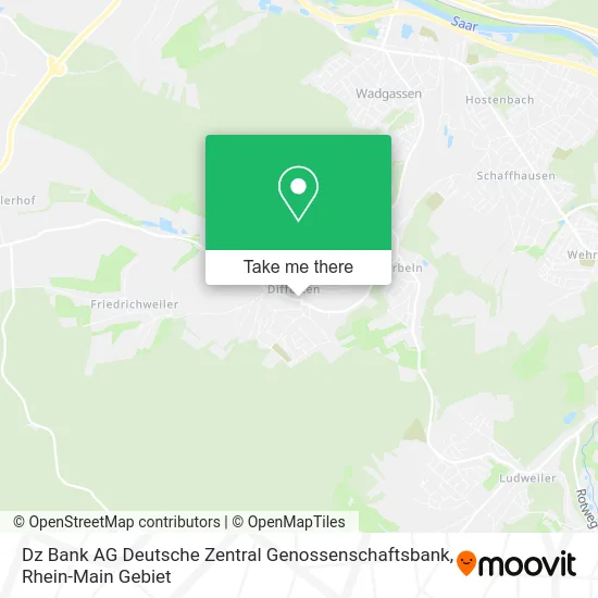 Карта Dz Bank AG Deutsche Zentral Genossenschaftsbank
