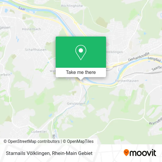 Карта Starnails Völklingen