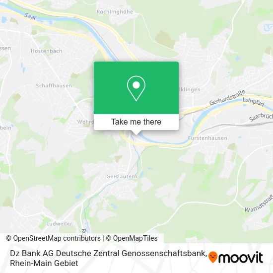 Карта Dz Bank AG Deutsche Zentral Genossenschaftsbank