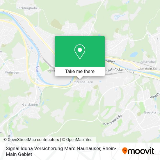 Карта Signal Iduna Versicherung Marc Nauhauser