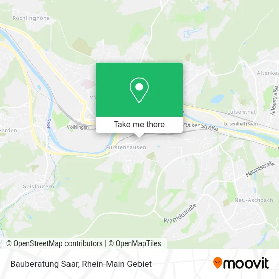 Карта Bauberatung Saar