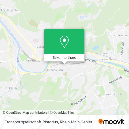 Карта Transportgsellschaft Pistorius
