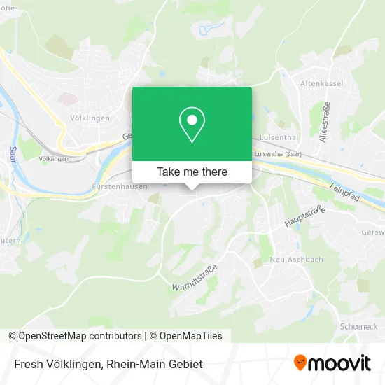 Карта Fresh Völklingen