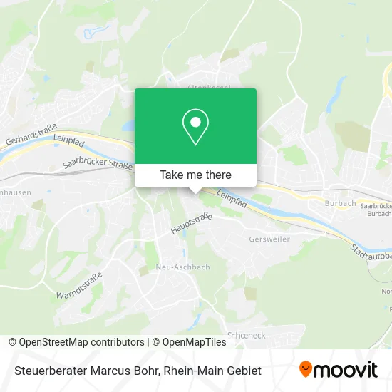 Карта Steuerberater Marcus Bohr