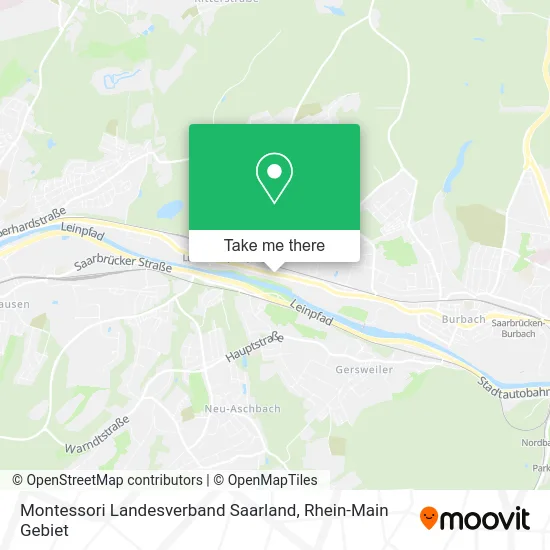 Карта Montessori Landesverband Saarland