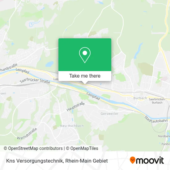 Kns Versorgungstechnik map